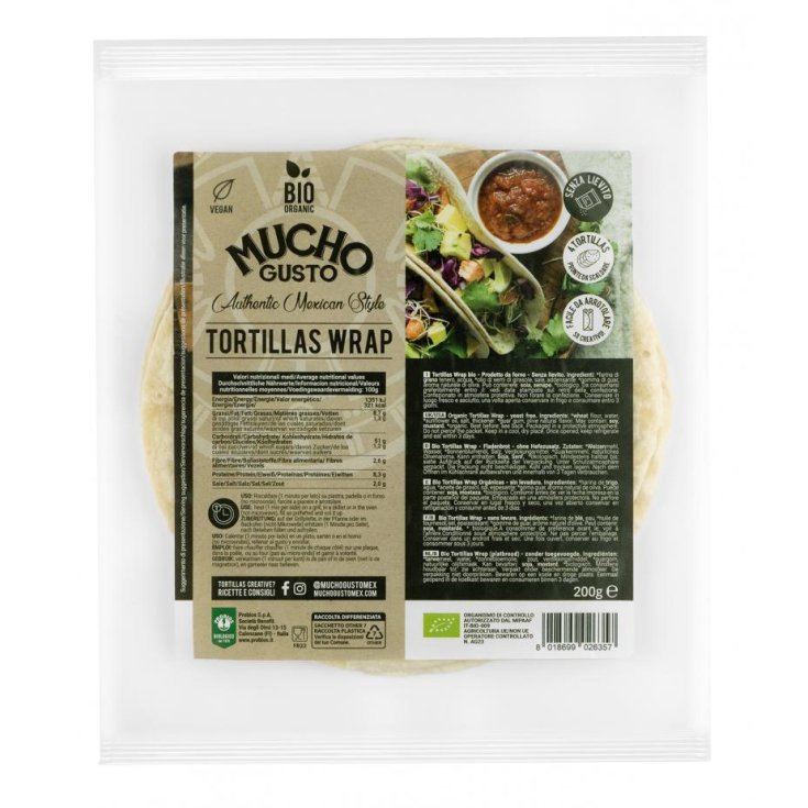 MUCHO SAVEUR TORTILLA WRAP 200G