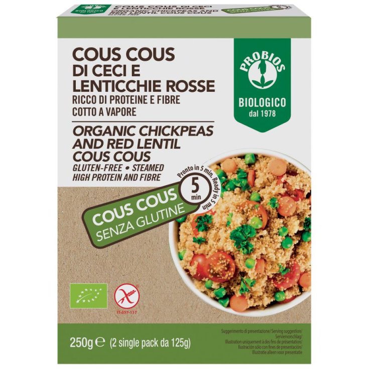 PROBIOS COUSCOUS 100% LÉGUMINEUSES