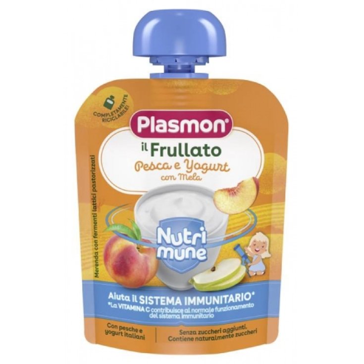 PLASMON NUTRI-MUNE PÊCHE/YOG