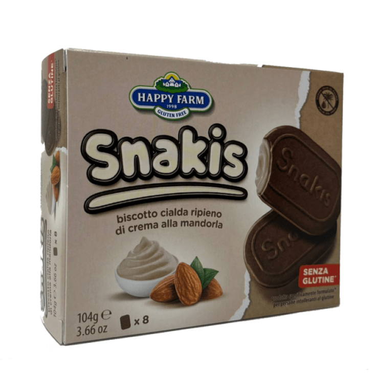 HAPPY FARM SNAKIS AMANDES 104G