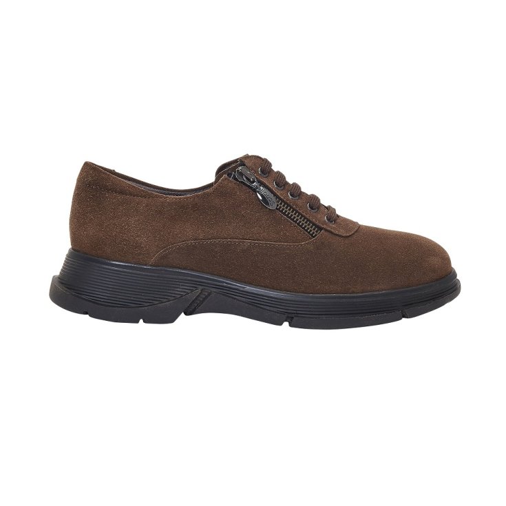 BRISTOL ZIP SUEDE W CAFÉ 38