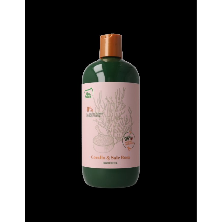 BAIN DOUCHE CORAIL & SEL ROSE