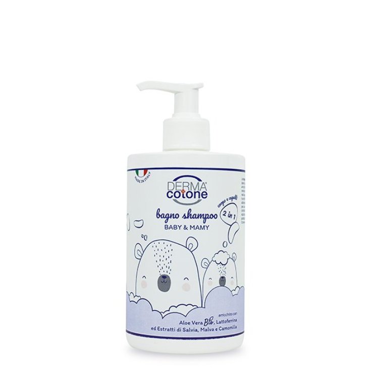 DERMACOTTON SHAMPOING DE BAIN 2EN1