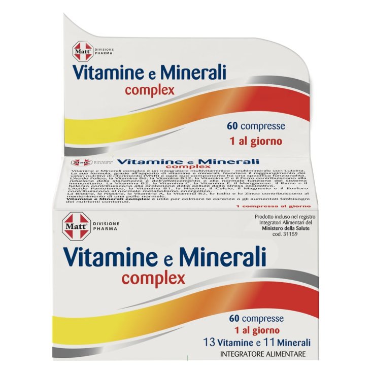 MATT PHARMA VIT/MIN COMPL60CPR