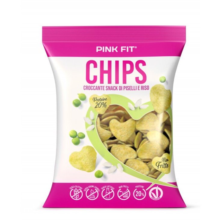 RIZ POIS CHIPS PINK FIT 25G