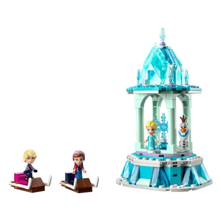 Le carrousel magique d'Anna et Elsa