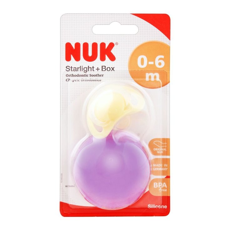 NUK SUCCH SIL STARLIGHT+BOITE M1