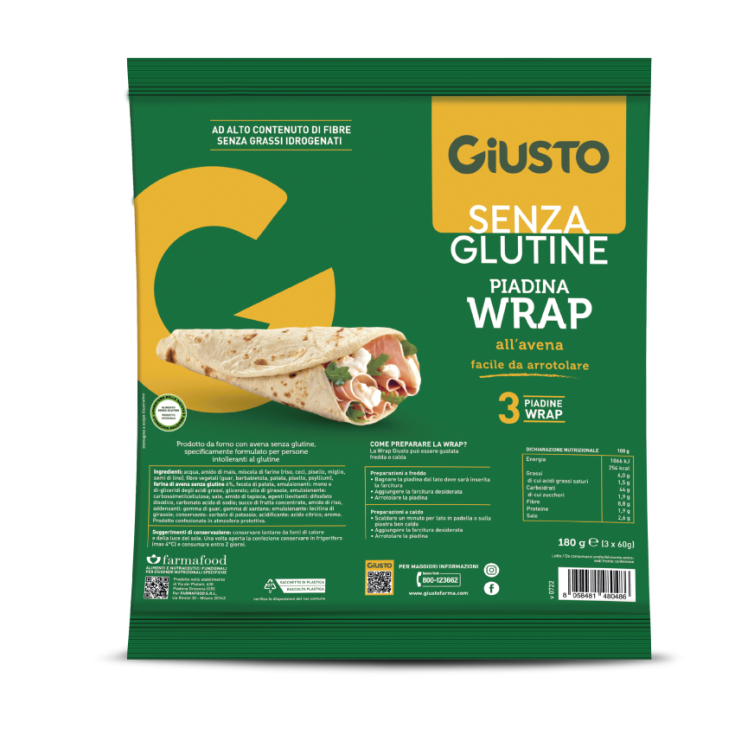 DROIT S/G WRAP AVOINE 3X60G