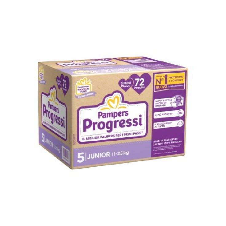 PAMPERS QU PROG J 72PCS