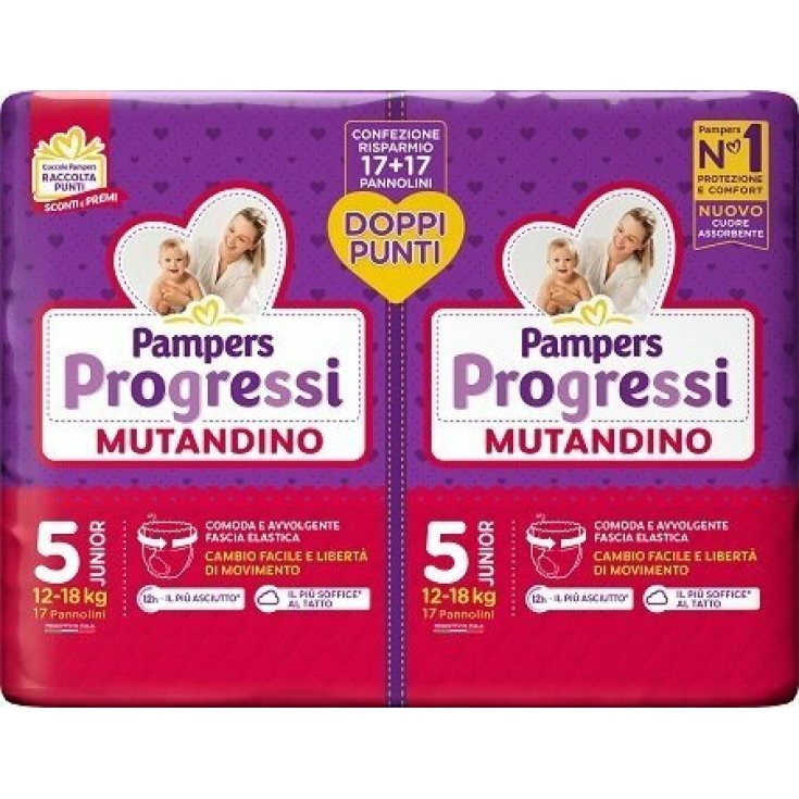 PAMPERS PROG MUT J PDPP 34PCS