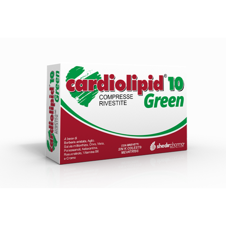 CARDIOLIPIDE 10 VERT 30CPR REV