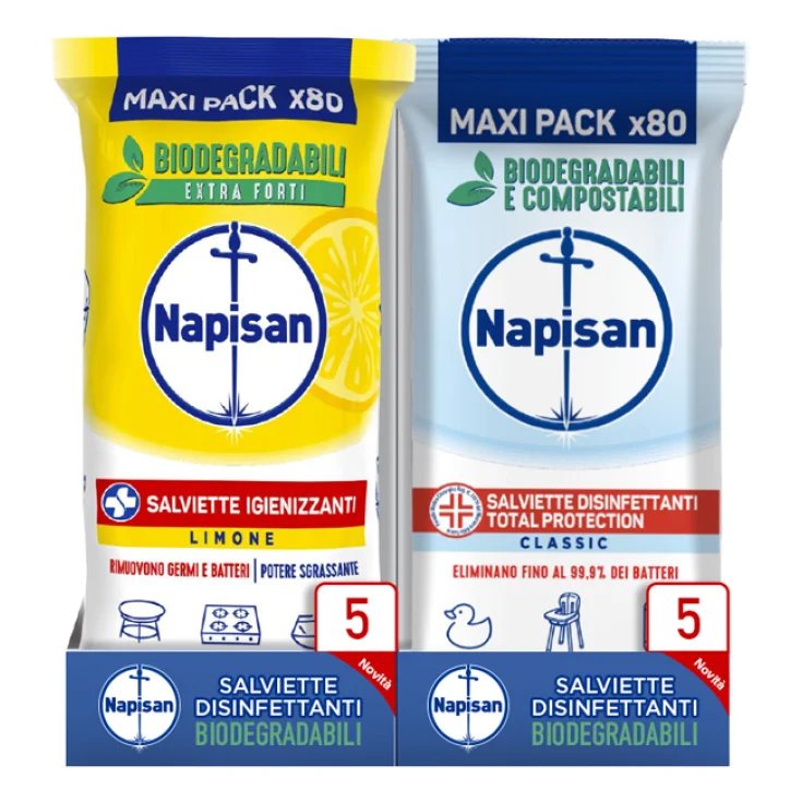 NAPISAN LINGETTES ETUI 80PCS