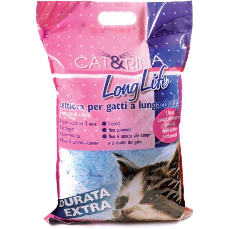 LITIÈRE CAT&RINA LONGLIFE EN CRISTAUX