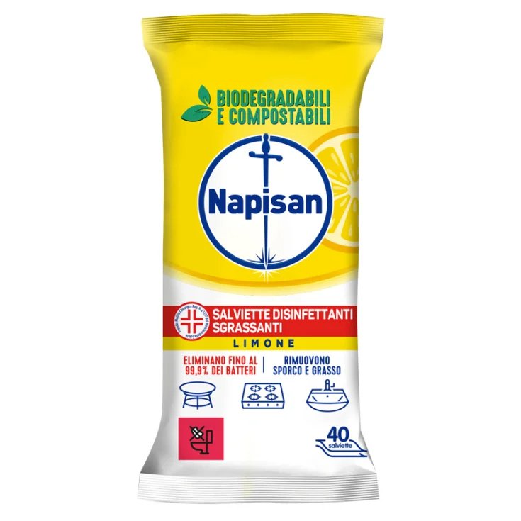 NAPISAN LINGETTES DÉSINF. LIM