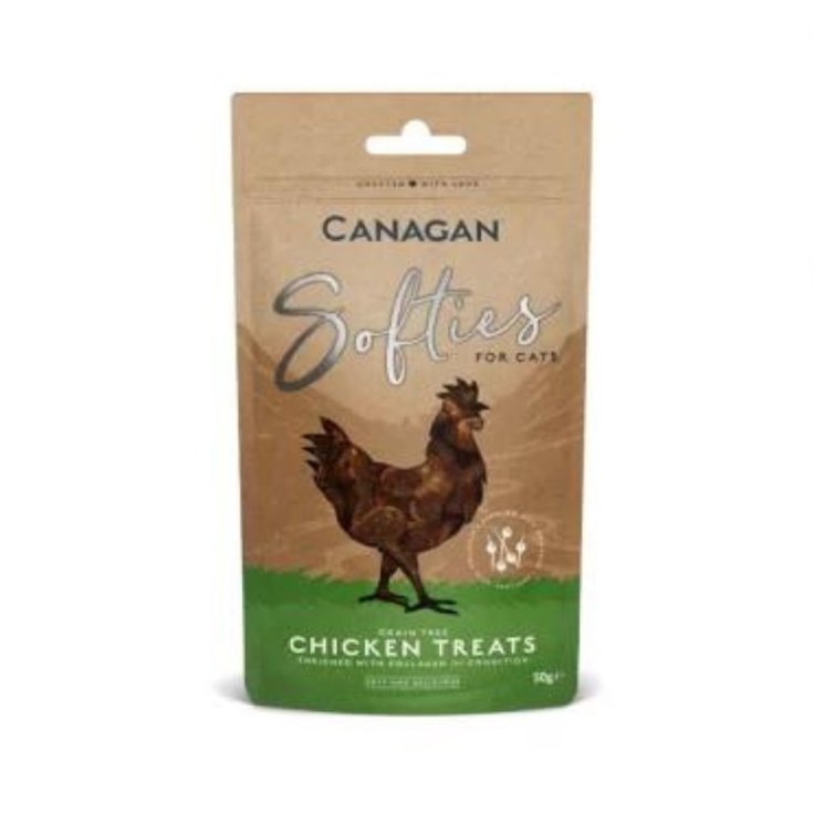 CANAGAN CHAT SOFTIES POUSSIN50G