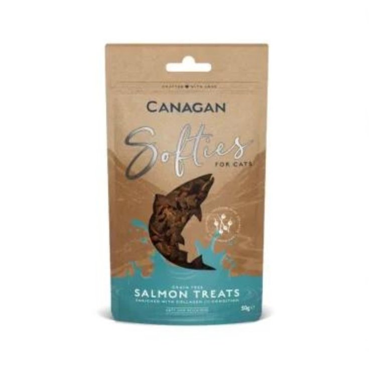 CANAGAN CHAT SOFTIES SALM 50G