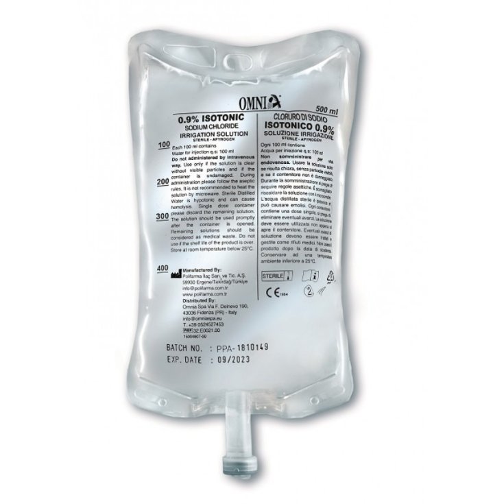 CHLORURE DE SODIUM*0,9% SAC 5LT V