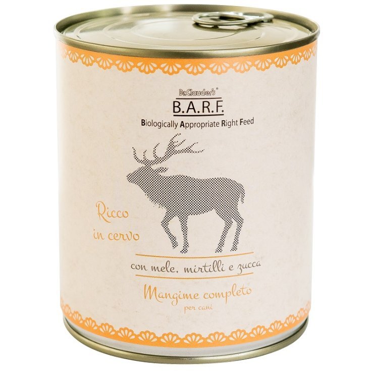 BARF CHIEN CERF HACHÉ 800G