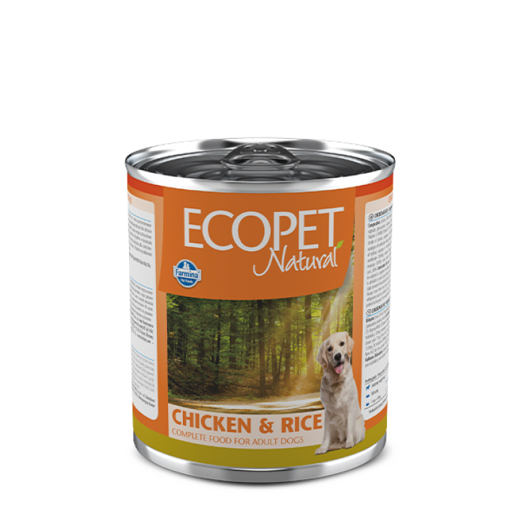 ECOPET POULET NATUREL&RIZ 300G