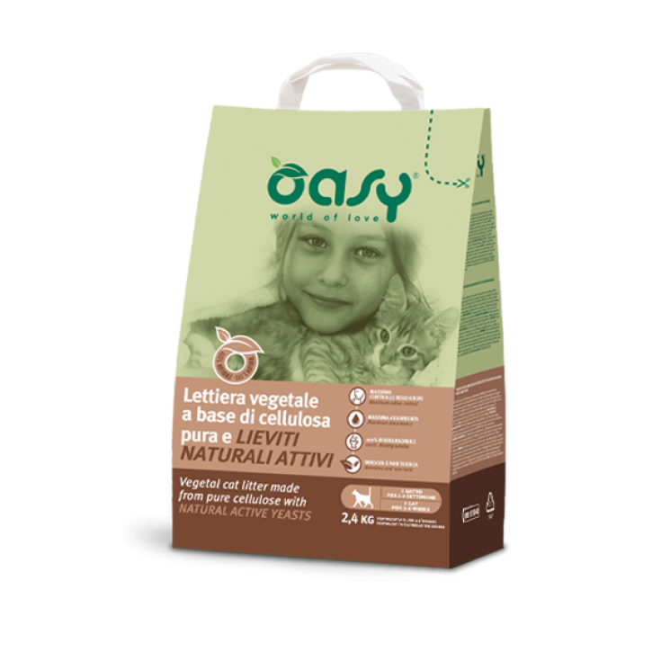 OASY VEG LITIÈRE D'ORGE/NEEM 6L