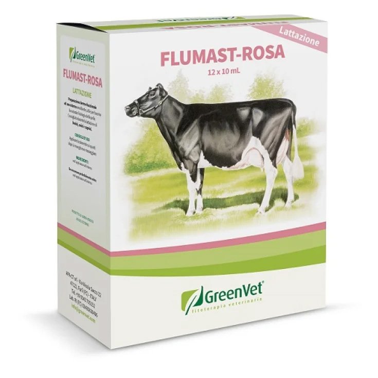 GREENVET FLUMAST ROSE DERM 12P