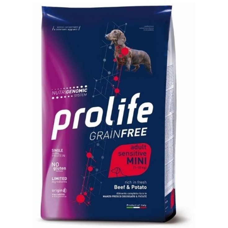 PROLIFE CHIEN GF AD BOEUF&POT 2KG