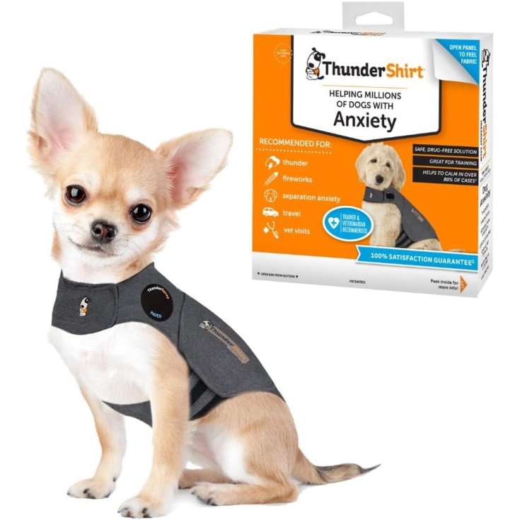 TAILLE THUNDERSHIRT POUR CHIEN. XXS