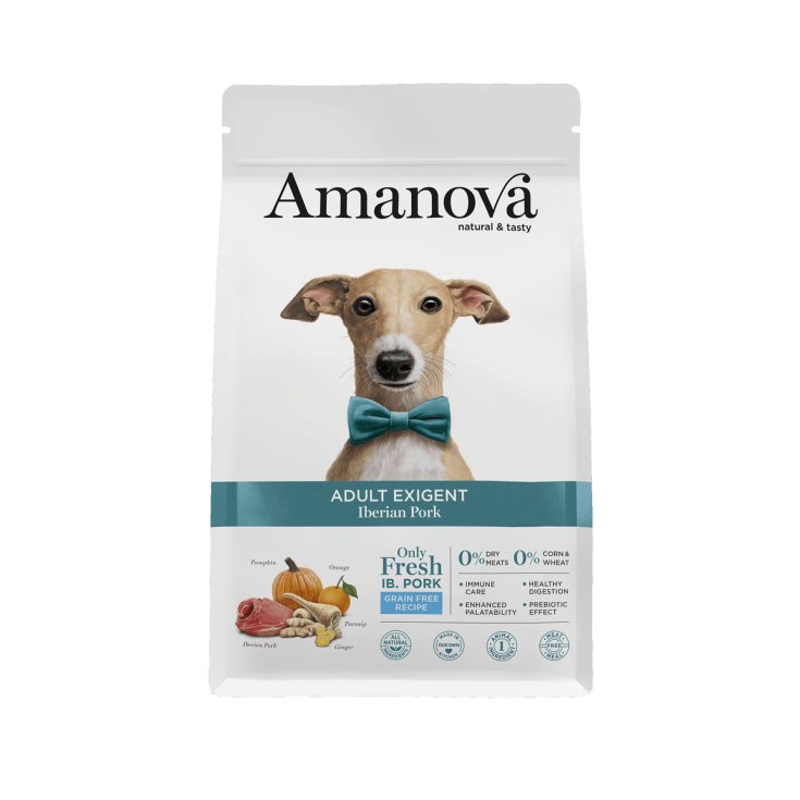 AMANOVA ADULTE EXIGENT PORC IBÉRIQUE 10 KG