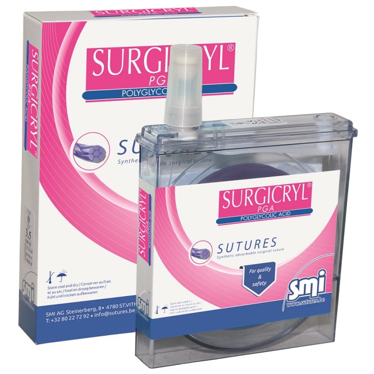 DISQUE FIL SURGICRYL PGA EP2 USP 3/0 15MT