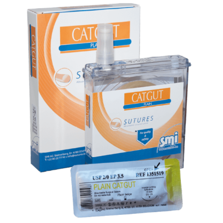 SURGICRYL CATGUT N/CR EP7 USP3