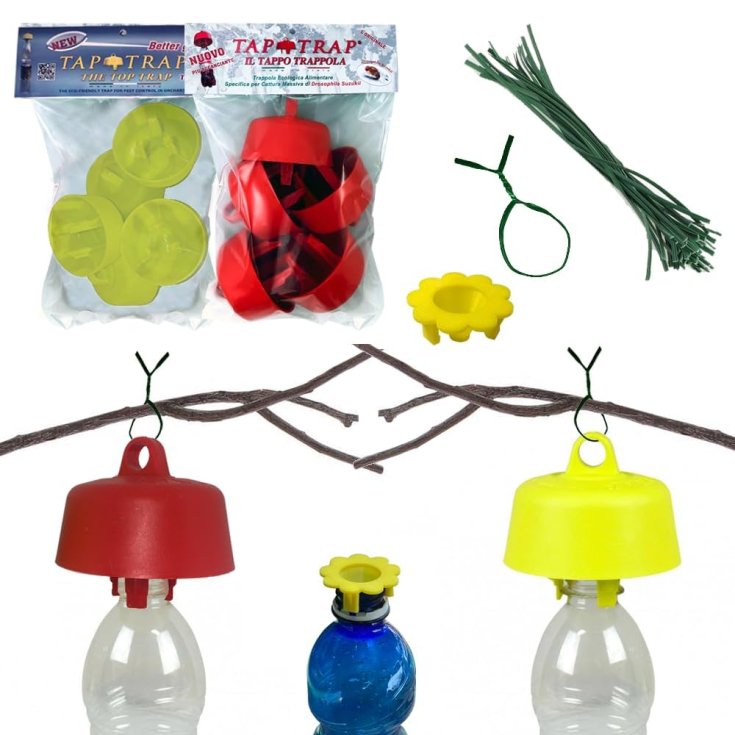 PIÈGE À ROBINET BOUCHON JAUNE OU ROUGE