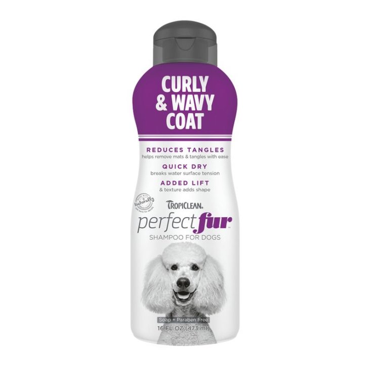 TROPICLEAN SHAMPOOING BOUCLÉ ​​ET ONDULÉ 473M