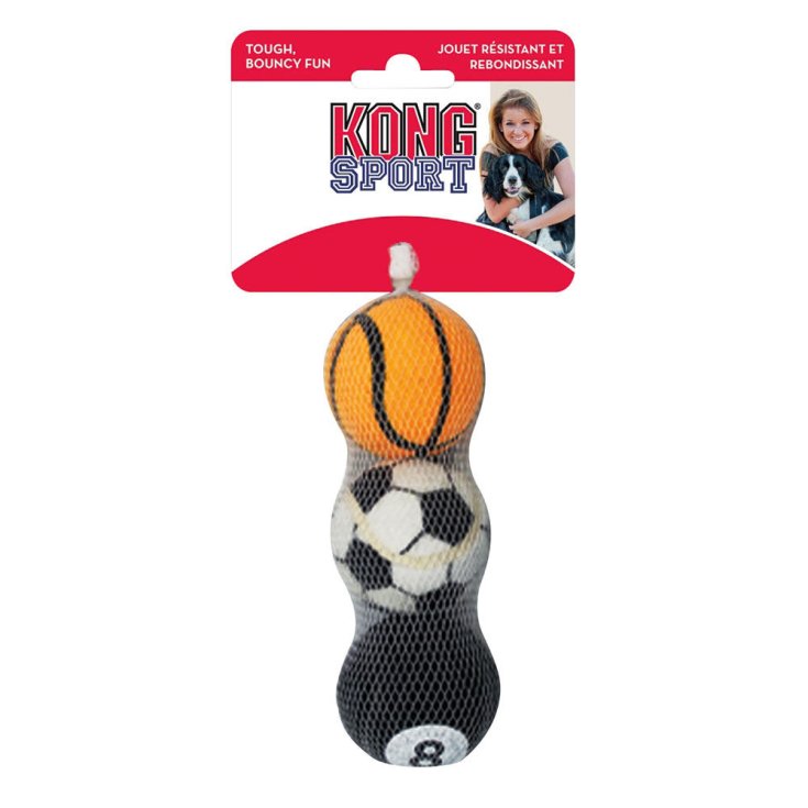 BALLE KONG SPORT MOYEN 3PCS