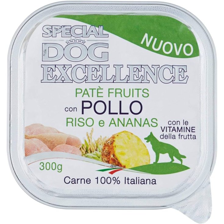 SPÉCIAL CHIEN FRUITS POULET/RIZ/ANANAS 300
