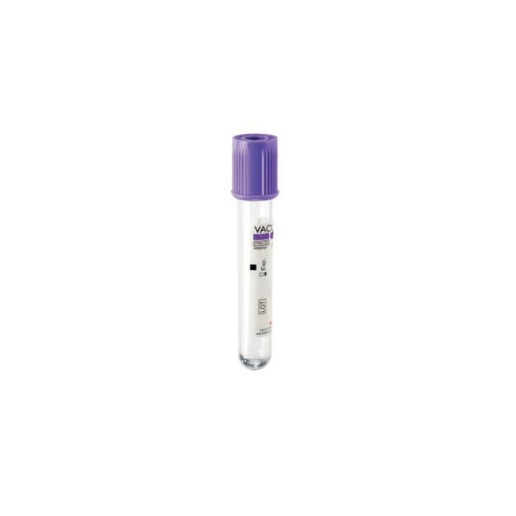 VACUTEST K3EDTA 4ML 100PCS TUBE À ESSAI VIOLET