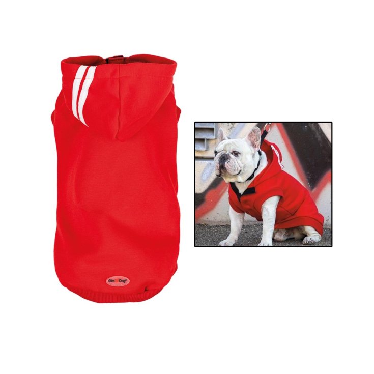 SWEAT-SHIRT SPORTIF 45CM GIMDOG ROUGE
