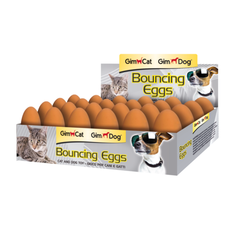 OEUFS REBONDISSANTS GIMDOG 6CM