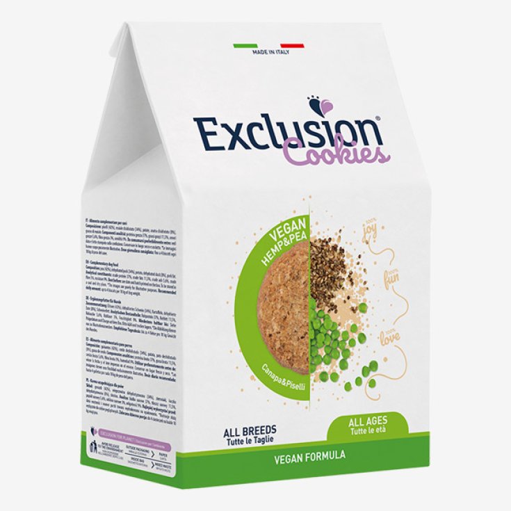 EXCLUSION BISCUITS VEGAN CHANVRE ET POIS