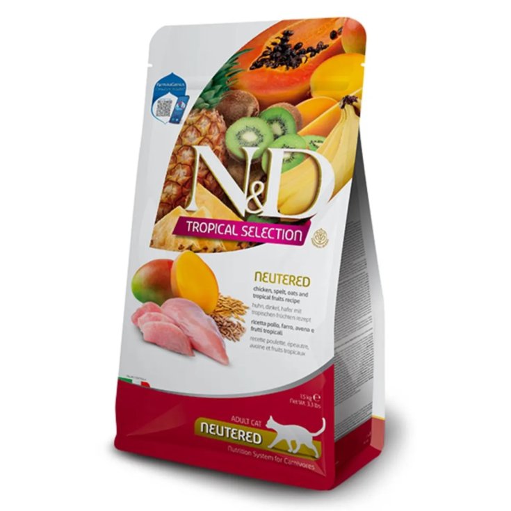 N&D CHAT TROPICAL POULET NEUTRÉ 10 KG