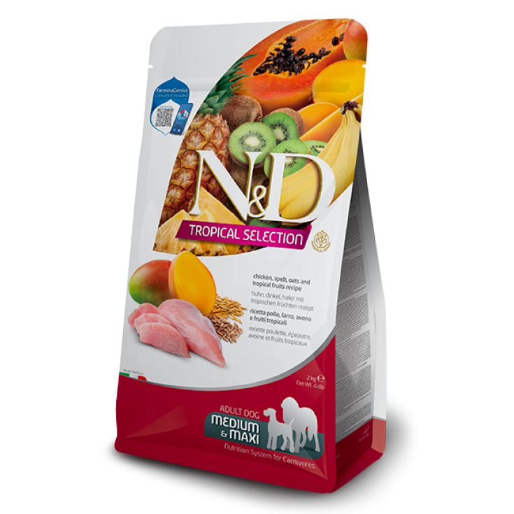 N&D CHIEN TROPICAL POULET AD MED/MAX 2 KG