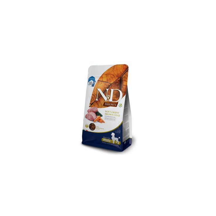 N&D AGNEAU BRUN, CAROTTE AD. MINI 2 KG