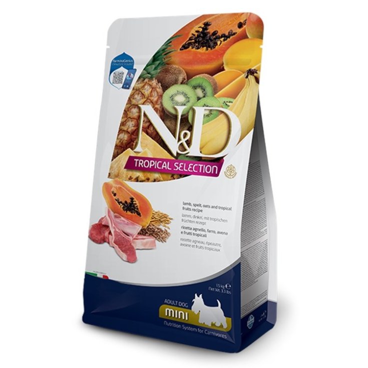 N&D DOG TROPICAL AGNEAU ADULTE MINI 5 KG