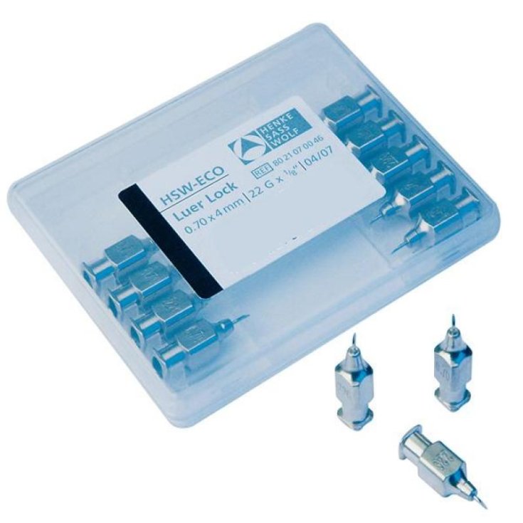 AIGUILLES VÉTÉRINAIRES HENKE LL 1,20X15MM 12PCS