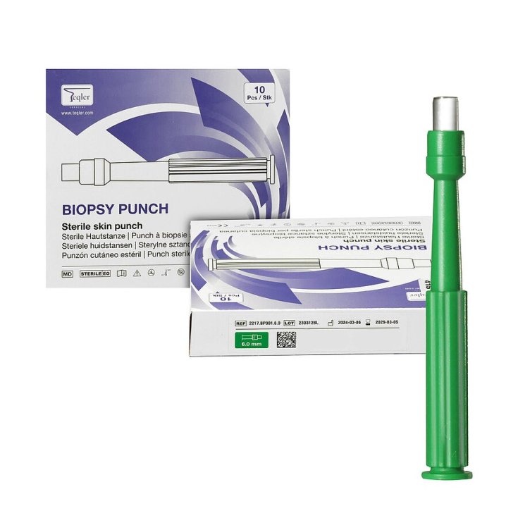 POINÇON BIOPSIE CUTANE 6 MM