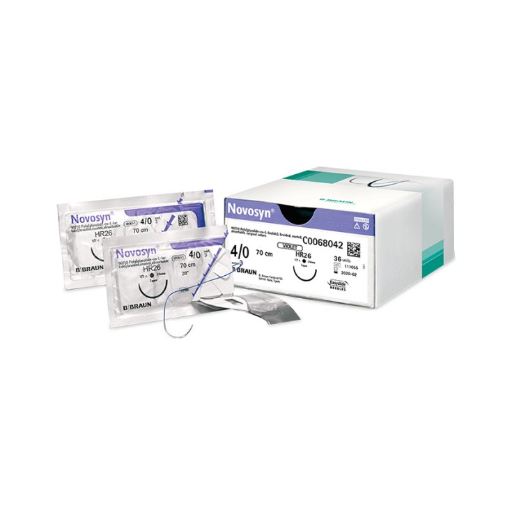 NOVOSYN VIOLET 1 (4) 70CM DS30 1PC