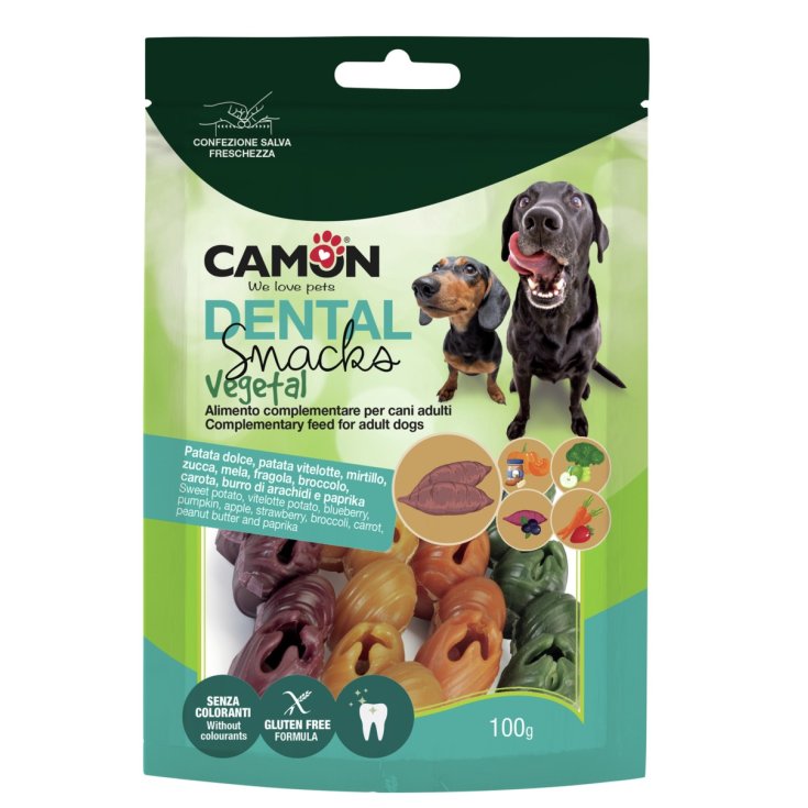 SNACK DENTAIRE CLOCHES LÉGUMES 100G
