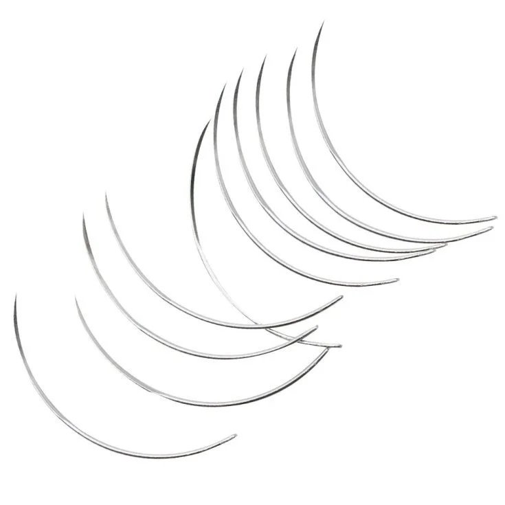 AIGUILLE DE SUTURE COURBE TAILLE 1T 12 PCS