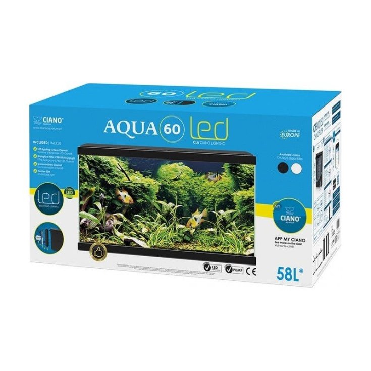 AQUA 60 LED BLANCHE