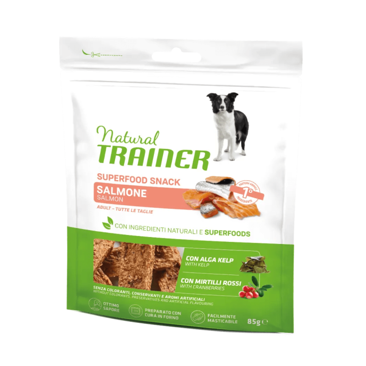 NATURALDOG SPFOOD SNACK SAUMON 85 GR