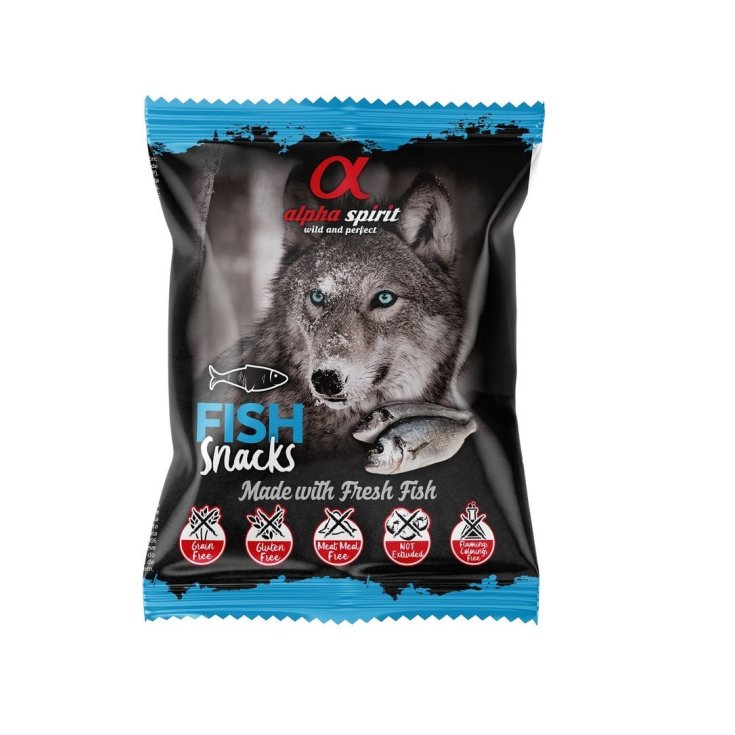ALPHASPIRIT SNACK DE POISSON 50GR CHIEN